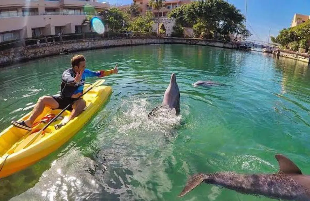 Casa Con Vista A La Marina, A Unos Pasos De La Playa Villa Puerto Aventuras 0*,